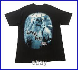 Vintage 1998 Rob Zombie Hellbilly Deluxe Era Living Dead Girl T-Shirt Size Large
