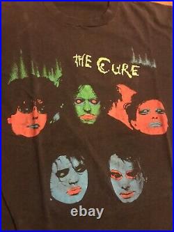 Vintage 80s The Cure tour shirt new order siouxsie cocteau twins depeche mode