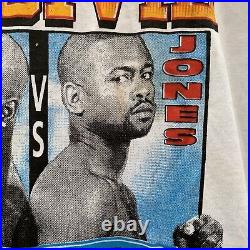 Vintage 90s James Toney VS Roy Jones The Uncivil War 1994 Boxing Rap Tee T-Shirt