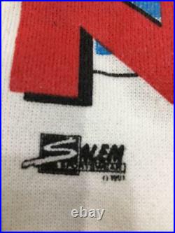 Vintage 90s Michael Jordan Salem Sweatshirt Size L Made In USA NBA Chicago Bulls