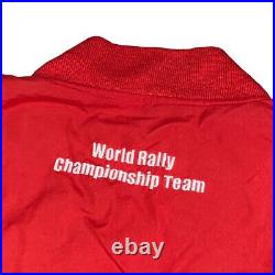 Vintage 90s Ralliart World Rally Championship Light Bomber Jacket Mens Large