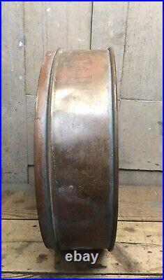 Vintage Antique Large Round Copper Sifter Sieve RARE