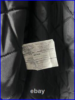 Vintage Apple Logo Jacket Mens Varsity Large Rare COLLECTORS Leather Wool