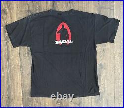 Vintage Austin Powers Dr. Evil T-Shirt 1998 Size Large Single Stitch 90s Movie
