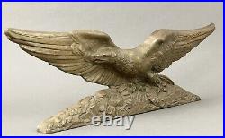 Vintage Bronze Large American Eagle Antique Honor Roll Mount Plaque 25 9lbs