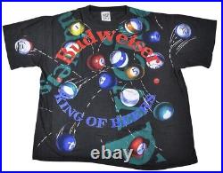 Vintage Budweiser 1992 AOP Shirt Size X-Large shirt