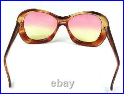 Vintage Butterfly Sunglasses Candy Style Over Size Party Crazy Look 1950's Nos
