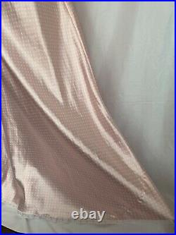 Vintage Christian Dior lingerie negligee Lace nightgown pink polka dot