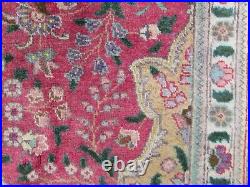 Vintage Hand Made Traditional Oriental Wool Red Blue Large Carpet 386x300cm