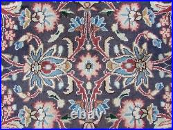 Vintage Hand Made Traditional Rug Oriental Wool Blue Large Carpet 404x295cm