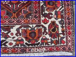 Vintage Hand Made Traditional Rug Oriental Wool Red Large Carpet 300x217cm
