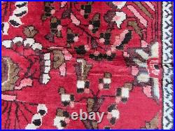 Vintage Hand Made Traditional Rugs Oriental Wool Red Blue Large Carpet 408x285cm