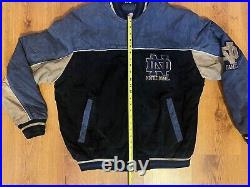 Vintage Jacket Norte Dame G III Apparel Group Suede Varsity Jacket Coat L