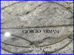Vintage Large Giorgio Armani Eyeglass Frame For Display- Very Good