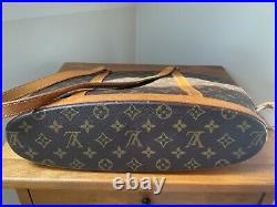Vintage Louis Vuitton Babylone shoulder tote bag in monogram canvas