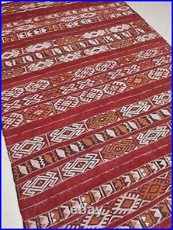 Vintage Moroccan Kilim Berber Wide Antique Unique Handmade, Zemmour Rug, Carpet