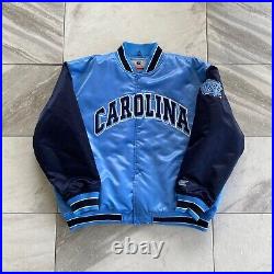 Vintage North Carolina Tarheels Satin Jacket