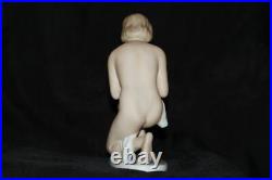 Vintage Original 1963's Large Porcelain Figurine Wallendorf Germany Marked 19.5