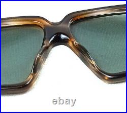 Vintage Oversized Sunglasses Sport Style Large 1950's Tortoise Unused Mint Nos