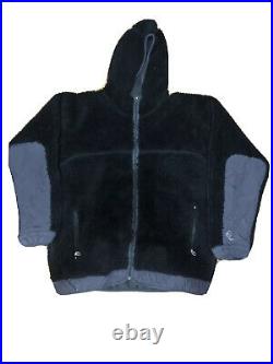 Vintage Patagonia Rhythm Deep Pile Hoodie Fleece Jacket Mens Large Made In USA
