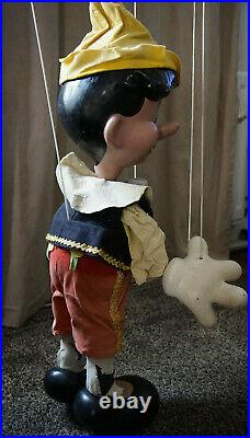 Vintage Rare large Pelham Pinocchio Display Puppet
