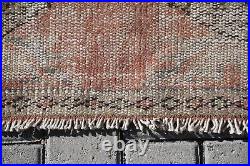 Vintage Rug, Large Carpet, Turkish Rug, Antique Rug, 61x112 inches Red Carpet, 5