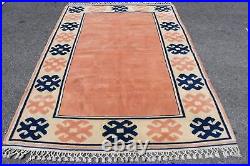 Vintage Rug, Turkish Rug, Large Carpet, Antique Carpet, 67x94 inches Carpet, 294