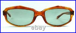 Vintage Squared Sunglasses Large Octagon Tortoise Party Thick Acetate 1950's Nos
