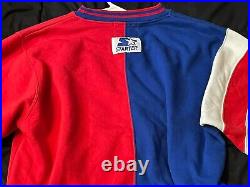 Vintage Starter Buffalo Bills Crewneck Sweatshirt 90's Logo Large L Men's