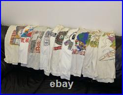 Vintage T Shirt Bundle Lot 10 Shirts Wholesale Reseller Bundle 80s / 90s Size L