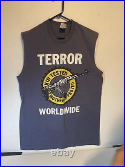 Vintage Terror Worldwide Kid Tested Shirt