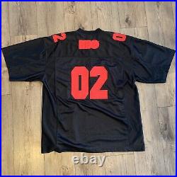 Vintage The Sopranos HBO Football Jersey Black Large Very Rare