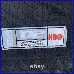 Vintage The Sopranos HBO Football Jersey Black Large Very Rare