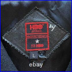 Vintage The Sopranos Wool And Leather Hbo Exclusive Bomber Jacket