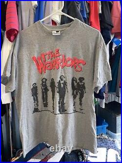 Vintage The Warriors Movie Tee 90s Size Large Grey/Red Phat Doc