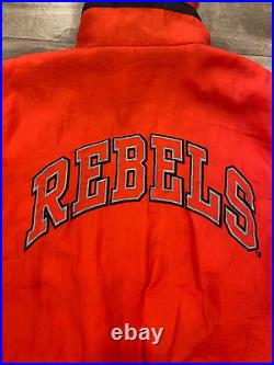Vintage UNLV Rebels Big Logo Reversible Jacket Size Large