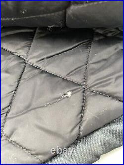 Vintage dark blue greyhound bus jacket size extra large