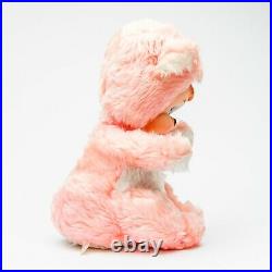 Vtg 1950's The Rushton Company Rubber Faced Teddy Bear Plush Doll Large 15 Inch