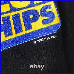 Vtg 1994 Blue Chips Shaq Movie Promo Tshirt Mens L Single Stitch Rap Tee Black