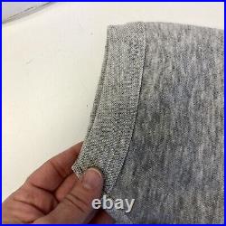 Vtg 70 80's TRI Blend Heather Gray 50/50 RAGLAN Sweatshirt Short Sleeve Shirt L