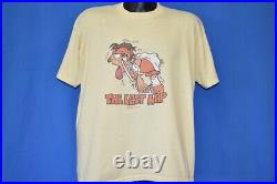 Vtg 70s LAST LAP RUNNER BOB HORD CARTOON CRAZY SHIRTS FUNNY EXHAUSTED t-shirt L