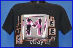 Vtg 90s DEPECHE MODE 1994 EXOTIC TOUR USA NEW WAVE CONCERT DEMILUNE t-shirt L