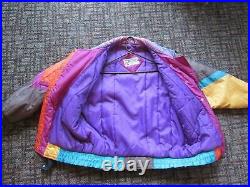 Vtg 90s PA Originals Colorblock Ski Winter Jacket Coat Women Large
