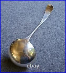 Vtg. Antique 1887 J. E. Caldwell Sterling Silver Punch Ladle Large Cherry Blossom