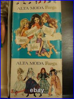 Vtg Collectible Gift60s Made Italy Larg 17 FURGA ALTA MODA S-Girl DollFree SH