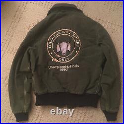 Vtg PBR Pro Bull Riders Only Louisiana Tour 1996 carhartt jacket large