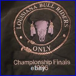 Vtg PBR Pro Bull Riders Only Louisiana Tour 1996 carhartt jacket large