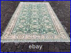 Wool rug, Turkish rug, Vintage rug, Handmade rug, Large, Carpet 5,9 x 9,3 ft